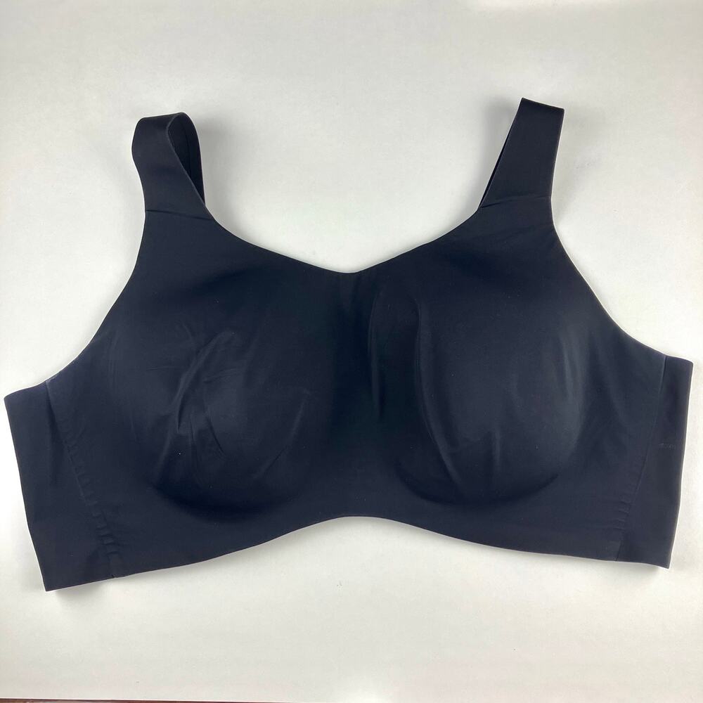Knix Sports Bra Plus Size 8+ Black Catalyst High Impact Workout Wireless